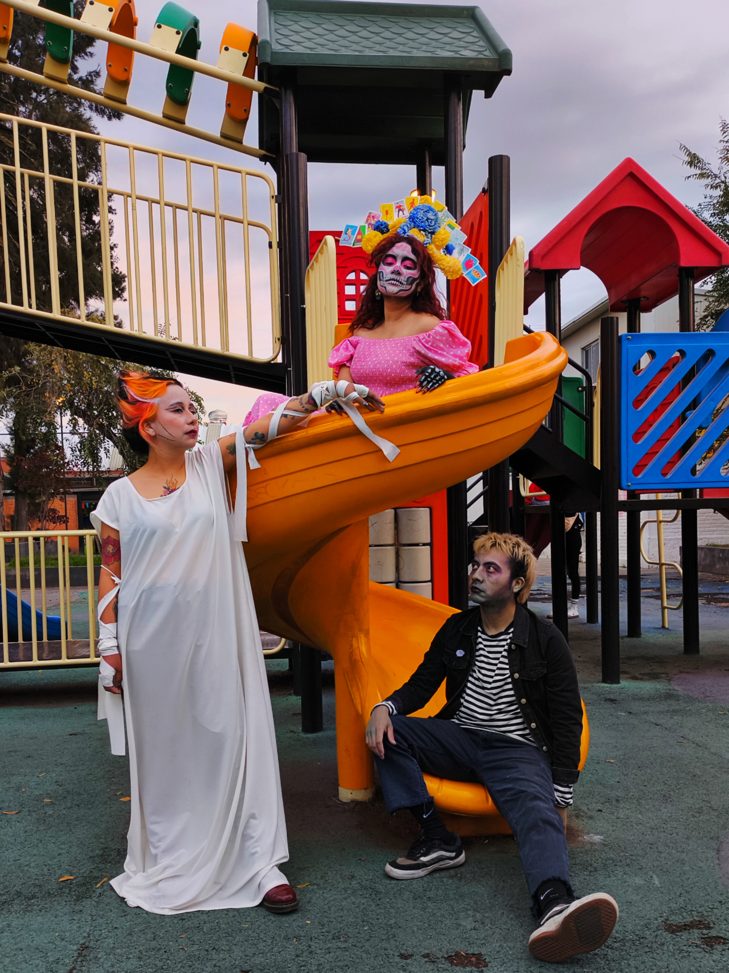 Catrina, Lily y Franky Monster